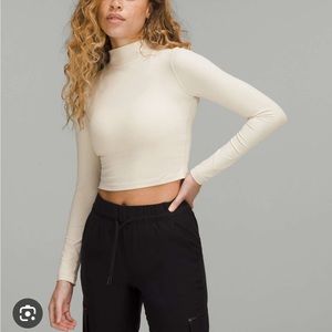 Lululemon All Aligned Mock Neck Long Sleeve